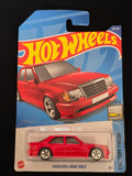 Red mercedes Us impported
