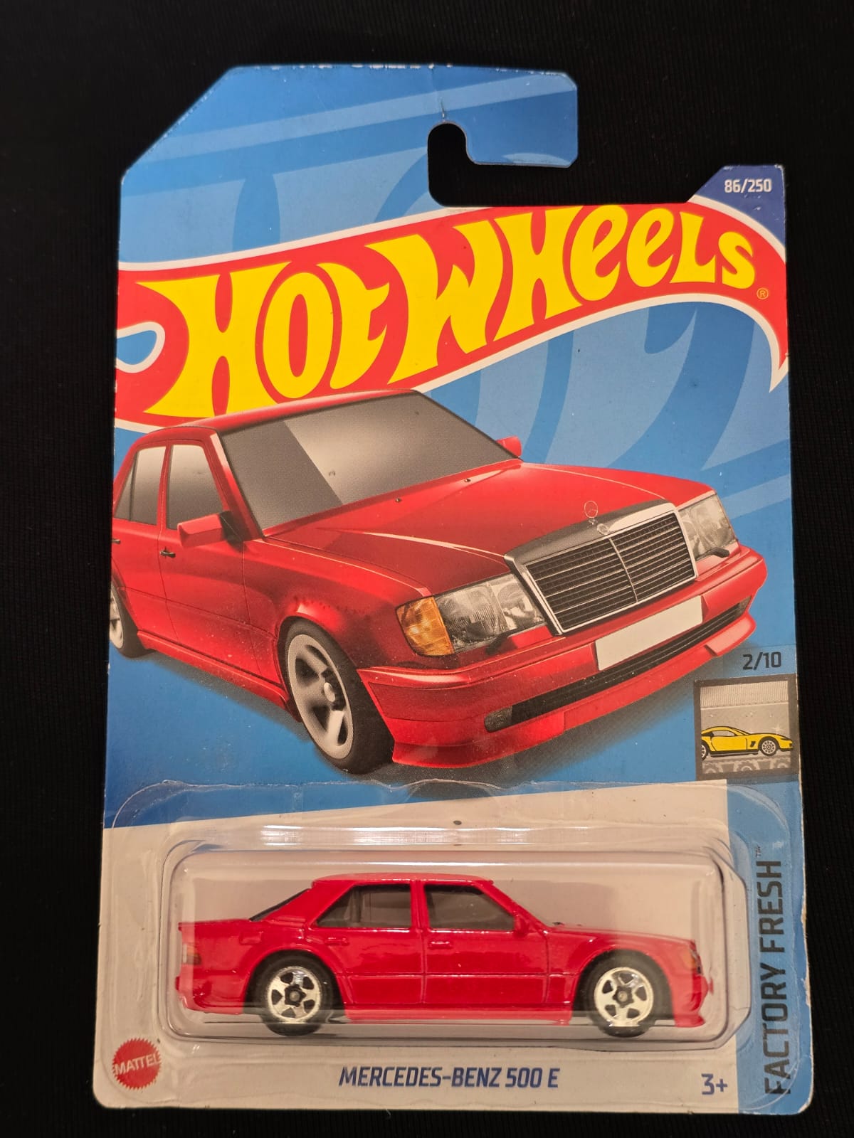 Red mercedes Us impported