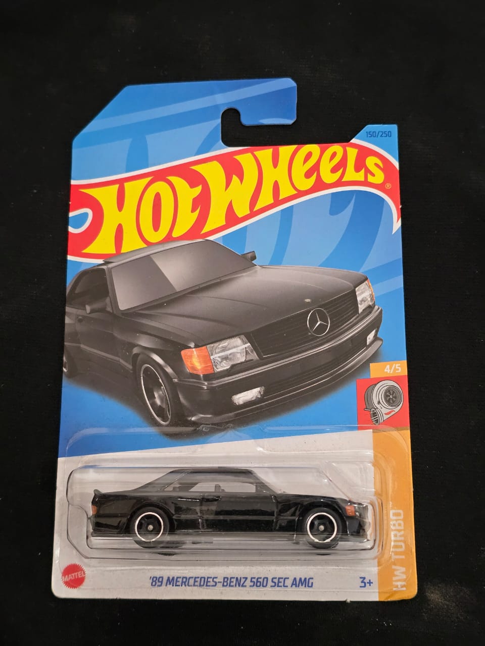 89 MERCEDES BENZ 560 SEC AMG  US IMPORTED BLACK